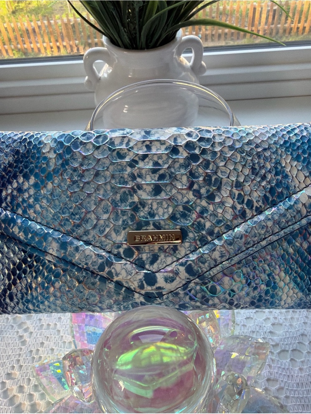Brahmin Joyful Oceangrove Veronica Wallet